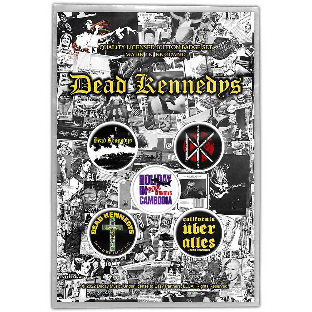Dead Kennedys: Fresh Fruit Badge pack – officielt merchandise