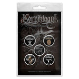 Korpiklaani: Raven Button Badge Pack