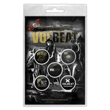 Volbeat: Outlaw Gentlemen Button Badge Pack