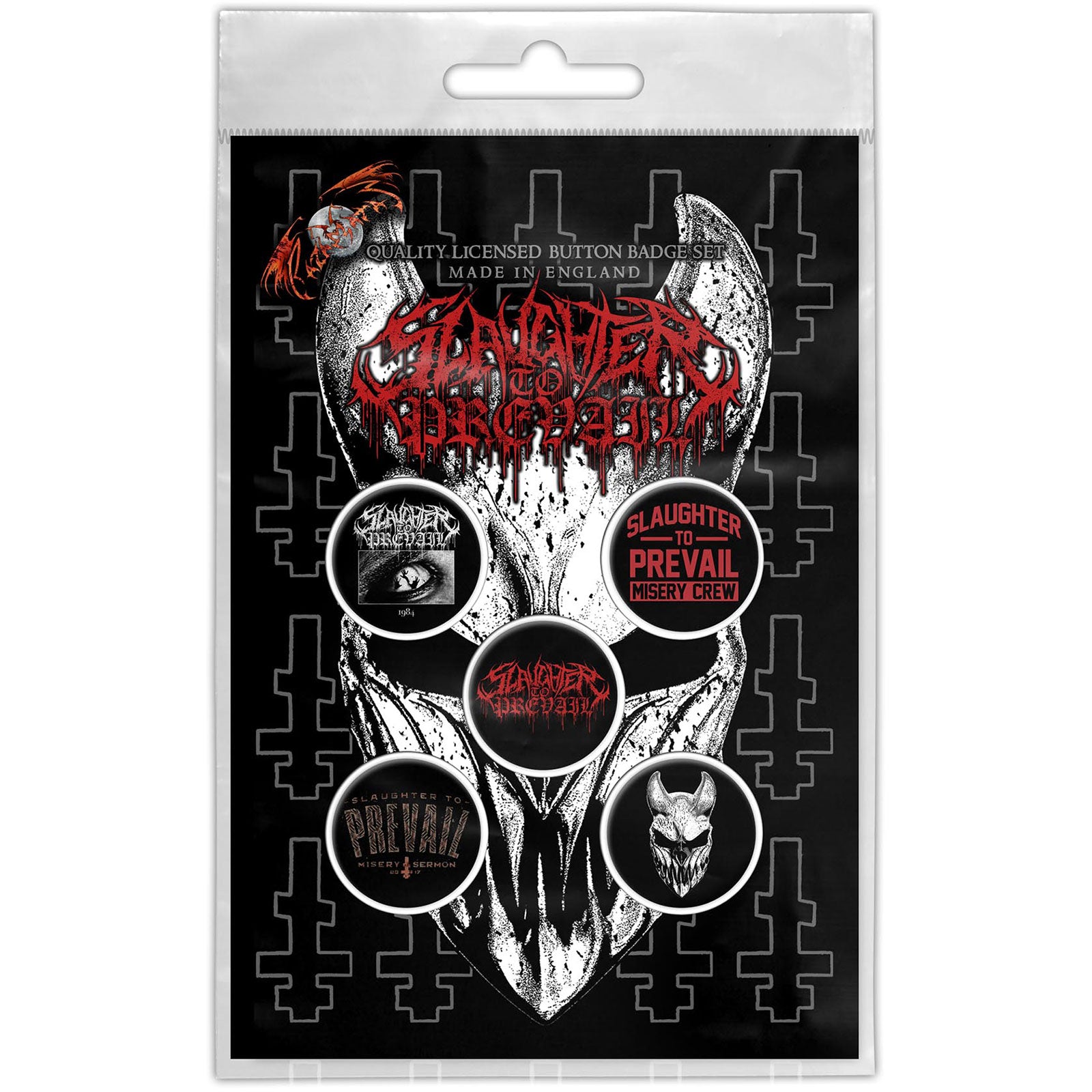 Slaughter To Prevail: Logo Button Badge Pack