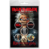Iron Maiden: Run For Your Lives Button Badge Pack