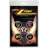 ZZ Top: Eliminator Badge pack – officielt merchandise