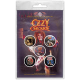 Ozzy Osbourne: Diary Of A Madman Badge pack – officielt merchandise