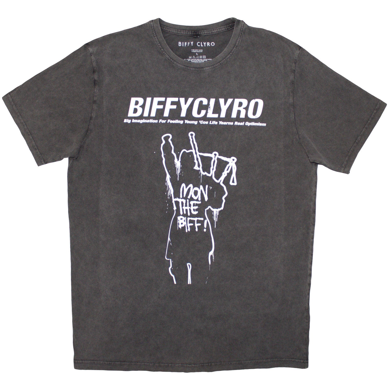Biffy Clyro: Big Imagination Stone Wash T-Shirt (Wash)