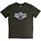 The Beastie Boys: Black & White Logo T-shirt – officielt merchandise