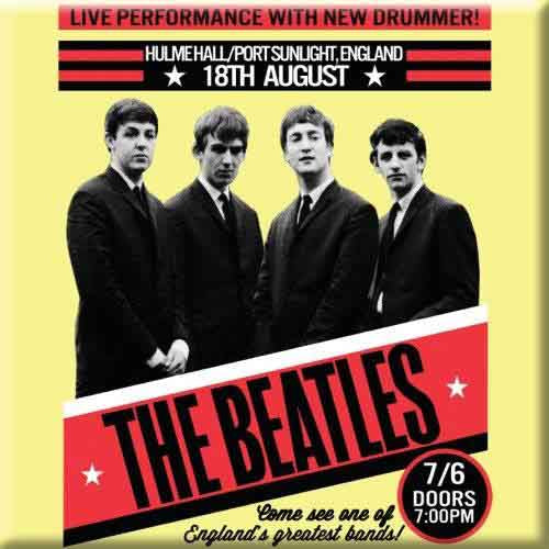 The Beatles: Port Sunlight Magnet – officielt merchandise