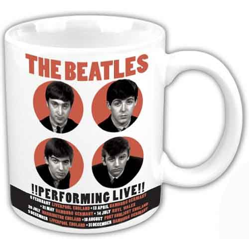The Beatles: Performing Live Boxed Mug