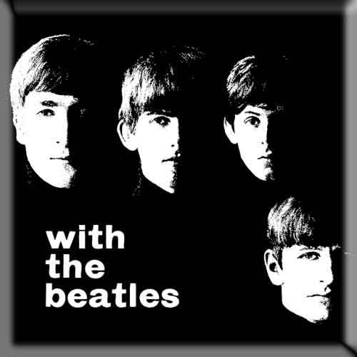 The Beatles: With The Beatles Magnet – officielt merchandise