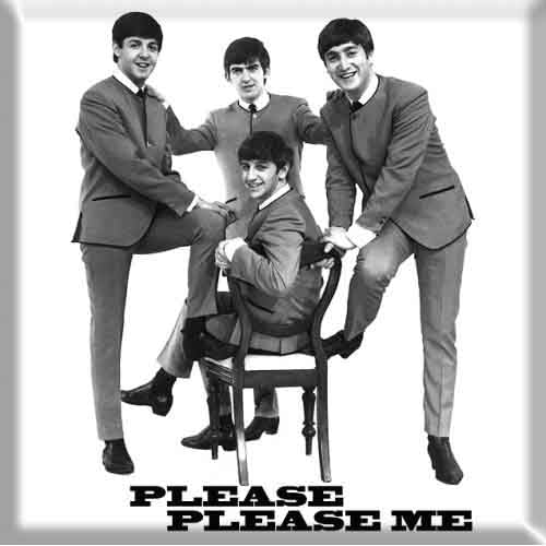 The Beatles: Please - Please Me Magnet – officielt merchandise