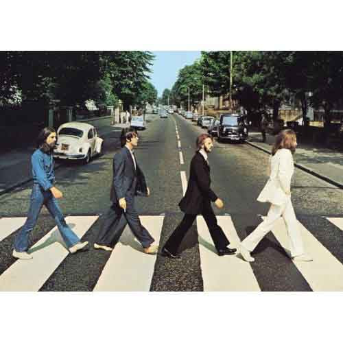 The Beatles: Abbey Road Crossing Full Bleed Image Stationery – officielt merchandise