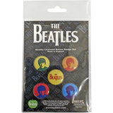 The Beatles: J - P - G&R Coloured Badge pack – officielt merchandise