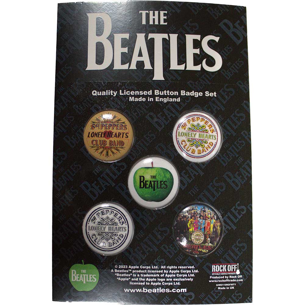 The Beatles: Sgt Pepper Button Badge Pack