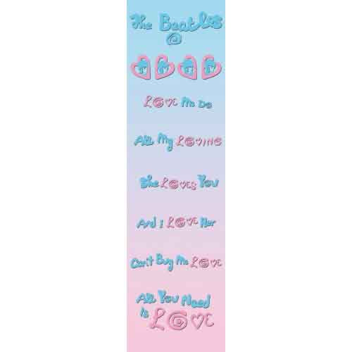 The Beatles: Love Stationery – officielt merchandise