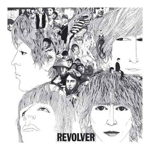 The Beatles: Revolver Album Greetings Card