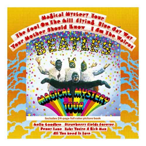 The Beatles: Magical Mystery Tour Album Greetings Card