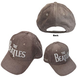 The Beatles: Drop T Logo & Apple Corduroy Cap – officielt merchandise