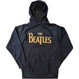 The Beatles: Gold Drop T Logo Hoodie – officielt merchandise