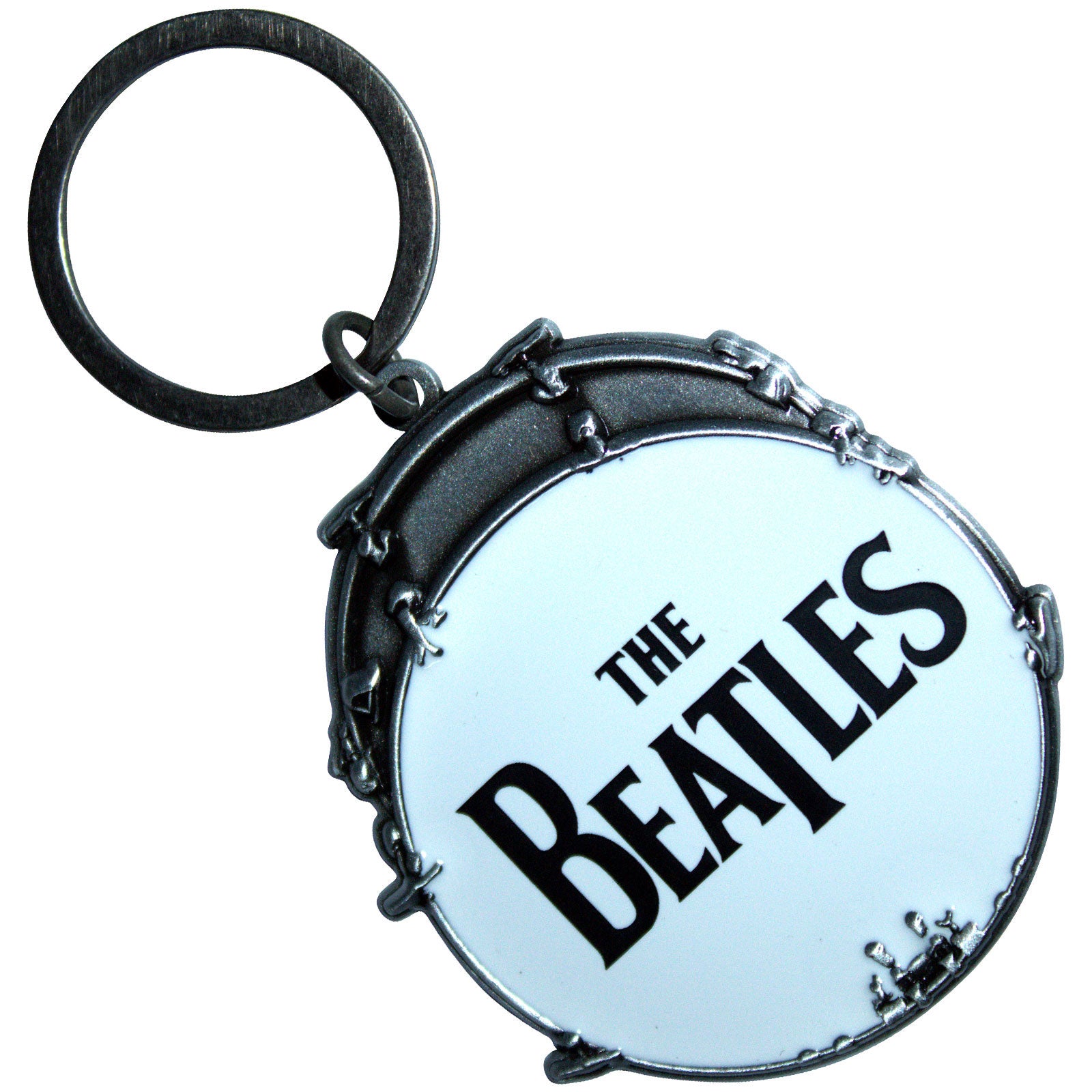 The Beatles: Drop T Drum Keychain