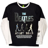 The Beatles: Abbey Road Infill (Black & White) (Sleeve Print) Long Sleeve – officielt merchandise