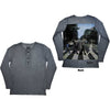 The Beatles: Abbey Road Back Print Stone Wash Long Sleeve T-Shirt (Back Print)