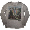 The Beatles: Sgt Pepper Stone Wash Long Sleeve T-Shirt (Wash)