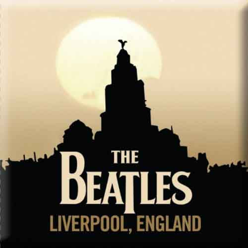 The Beatles: Liverpool Magnet – officielt merchandise