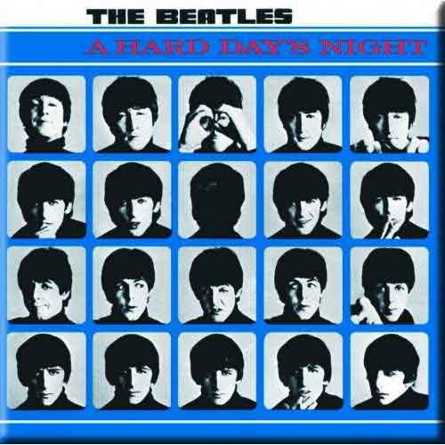 The Beatles: Hard Days Night Fridge Magnet