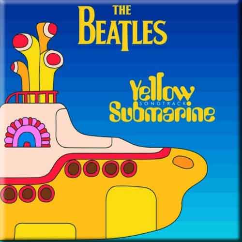 The Beatles: Yellow Submarine Songtrack Magnet – officielt merchandise