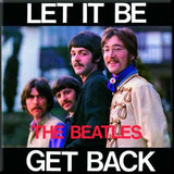 The Beatles: Let it Be/Get Back Magnet – officielt merchandise