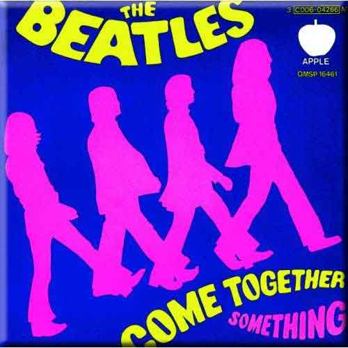 The Beatles: Come Together/Something Magnet – officielt merchandise