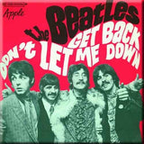The Beatles: Get Back/Don't Let Me Down Magnet – officielt merchandise