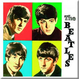 The Beatles: Coloured Boxes Magnet – officielt merchandise