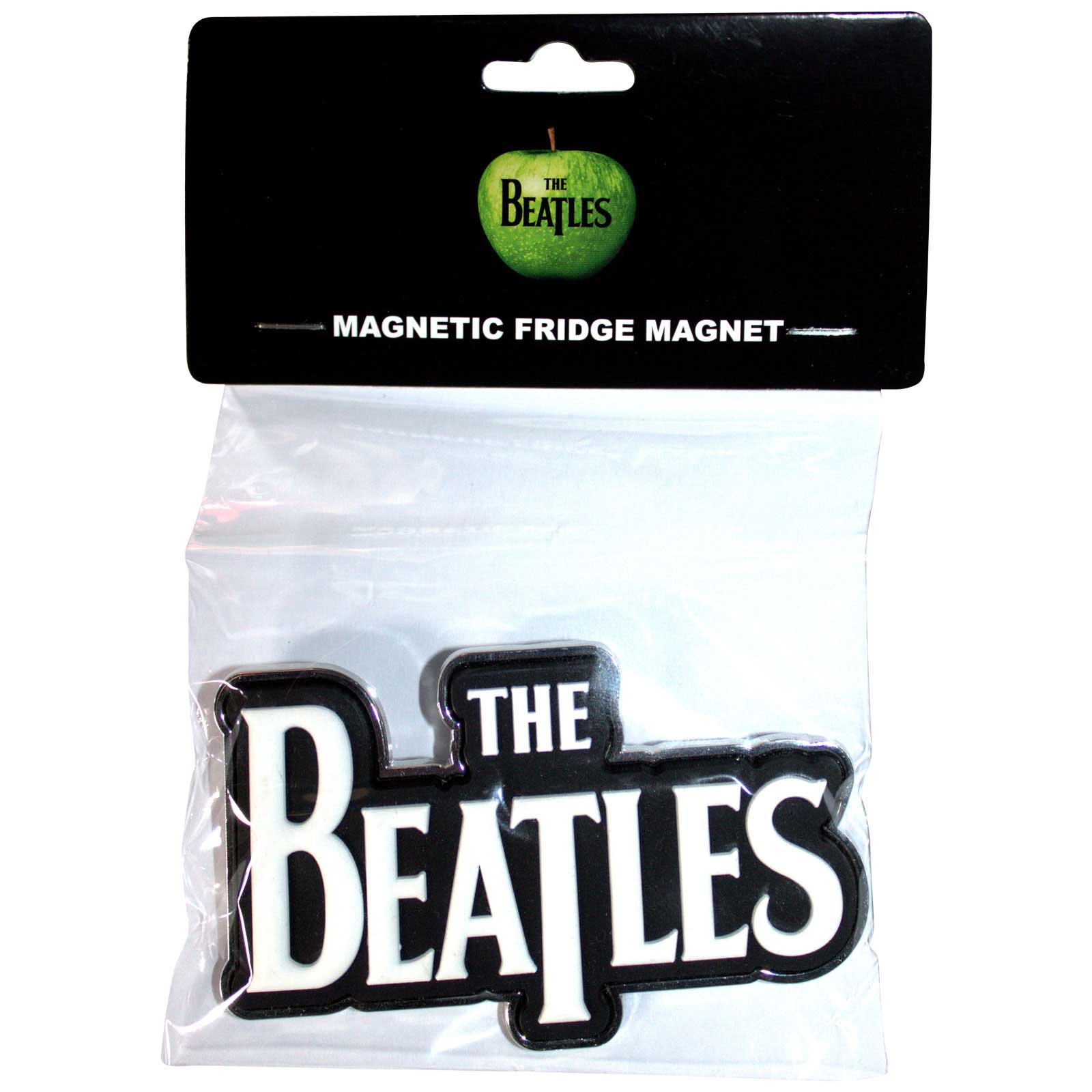 The Beatles: White Drop T Logo Premium Fridge Magnet