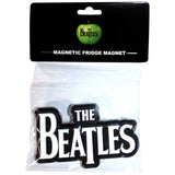 The Beatles: White Drop T Logo Premium Fridge Magnet
