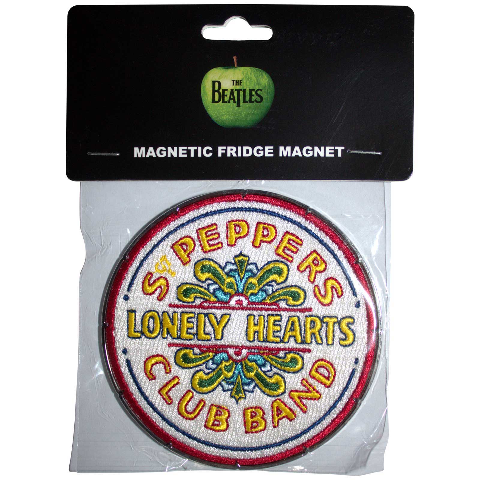 The Beatles: Sgt Pepper Drum Patch Premium Fridge Magnet