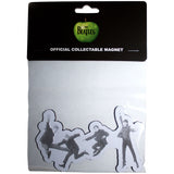 The Beatles: Jump Photo Embossed Fridge Magnet (Die Stamping)