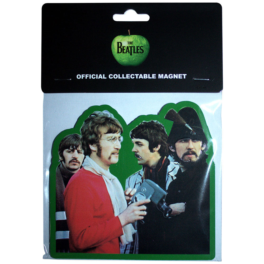 The Beatles: Strawberry Fields Forever Photo Embossed Fridge Magnet (Die Stamping)