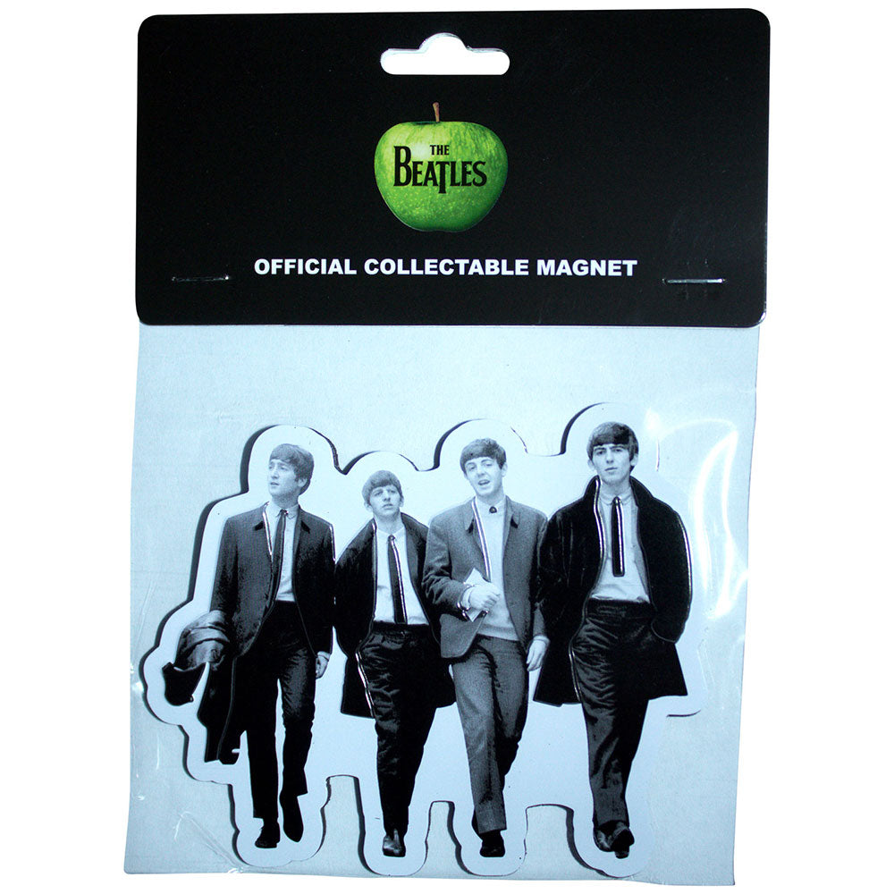 The Beatles: Walking In London Embossed Fridge Magnet (Die Stamping)