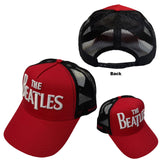 The Beatles: Drop T Logo & Apple Cap – officielt merchandise