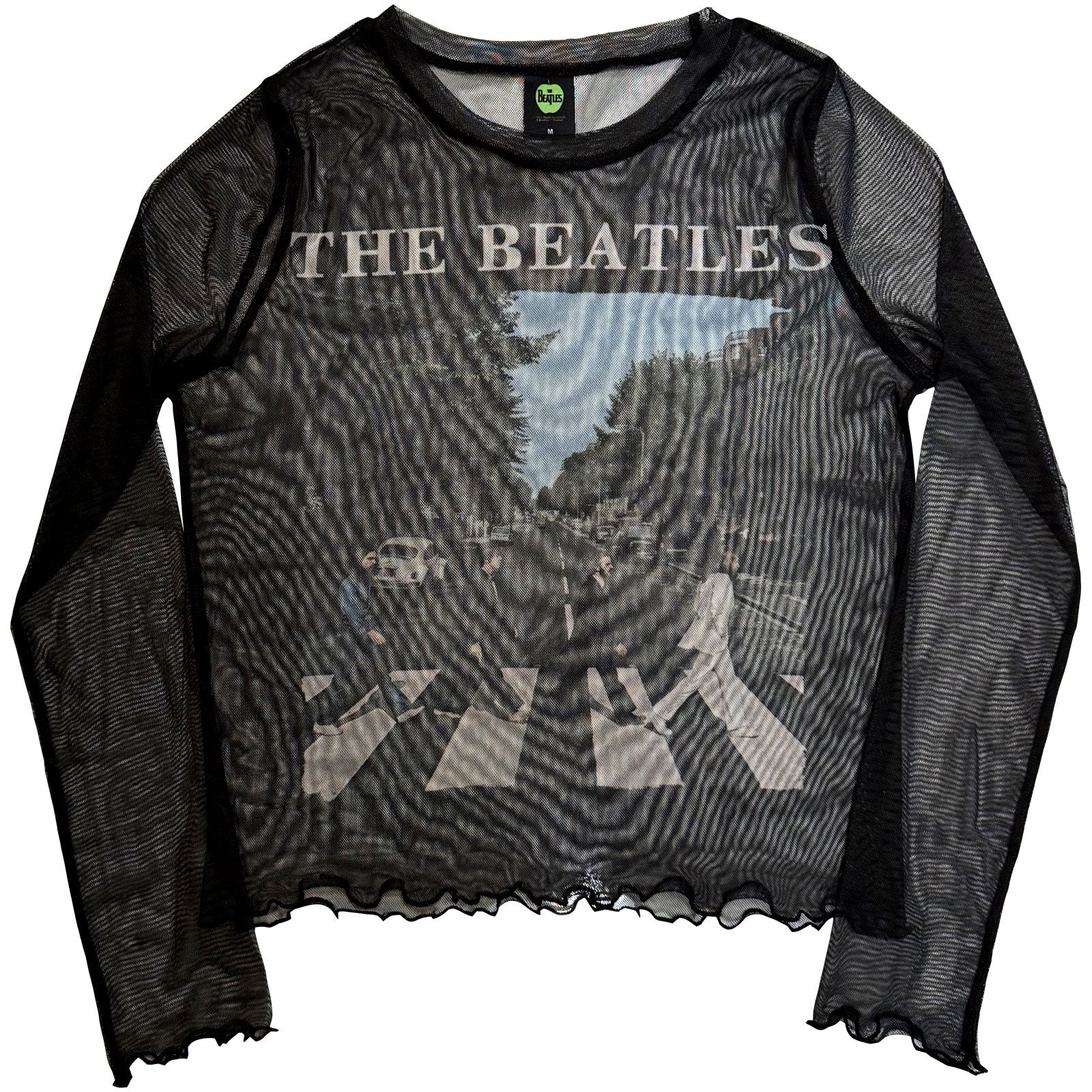 The Beatles: Abbey Road & Logo Long Sleeve – officielt merchandise