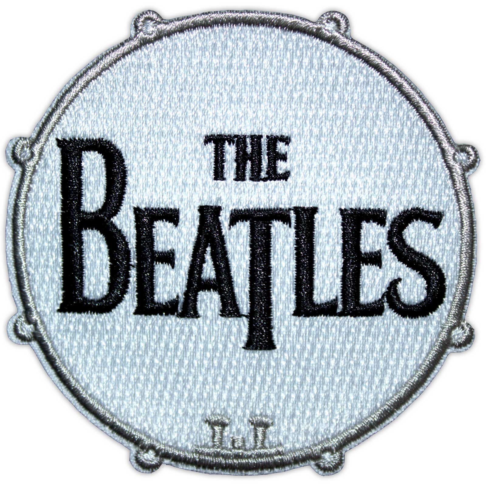 The Beatles: Drum Logo Large Standard Patch