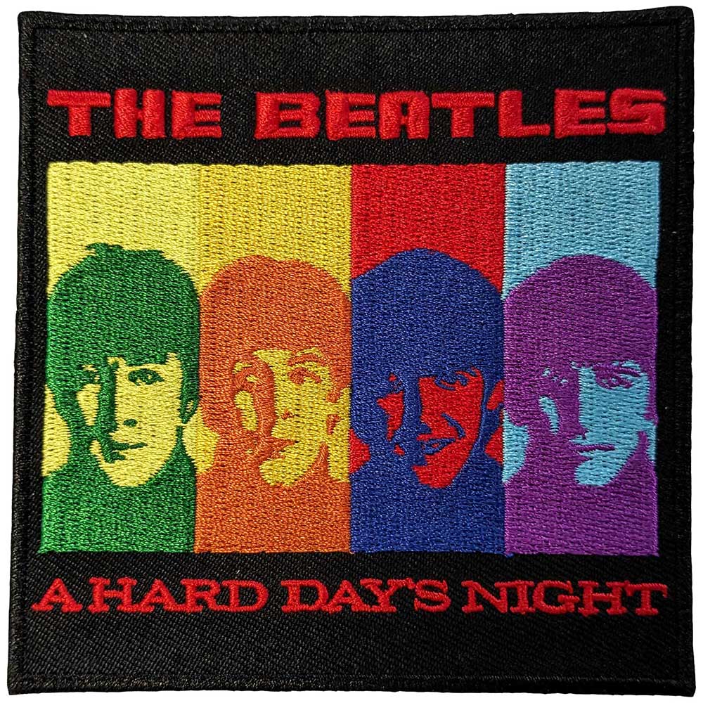 The Beatles: A Hard Day's Night Faces Patch – officielt merchandise