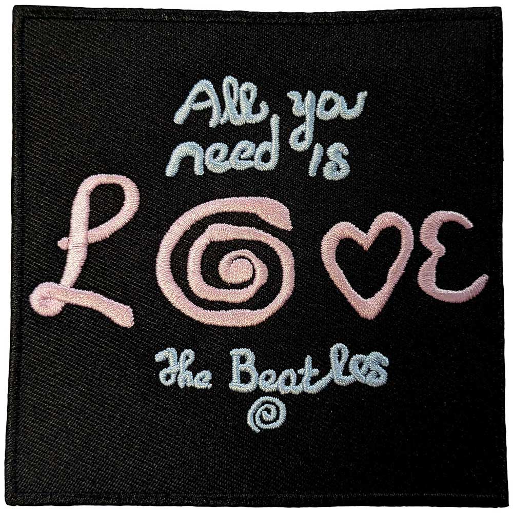 The Beatles: All You Need Is Love Patch – officielt merchandise