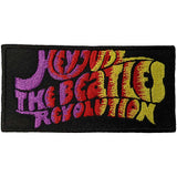 The Beatles: Hey Jude/Revolution Patch – officielt merchandise