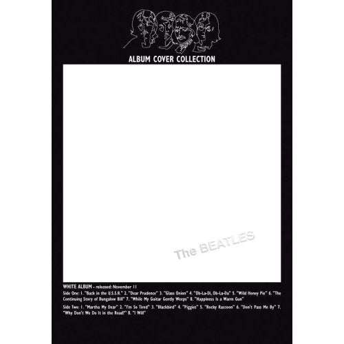 The Beatles: White Album Stationery – officielt merchandise