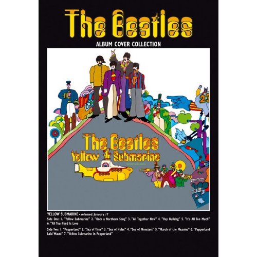 The Beatles: Yellow Submarine Album Stationery – officielt merchandise