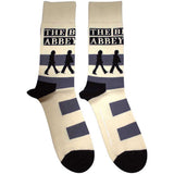 The Beatles: Abbey Road Crossing (Natural) (UK Size 4 - 7) Strømper – officielt merchandise