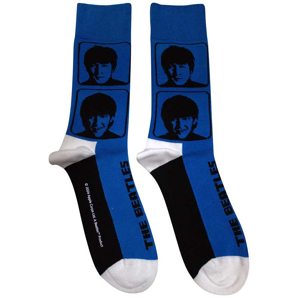 The Beatles: Hard Day's Night Headshots Ankle Socks
