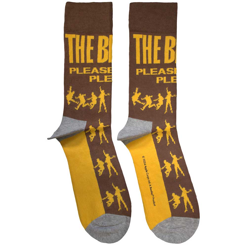 The Beatles: Please Please Me Silhouettes Ankle Socks
