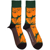The Beatles: Rubber Soul Text Repeat Ankle Socks